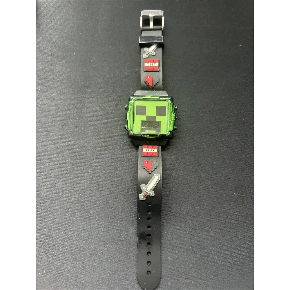 Minecraft Creeper Kids Digital Watch